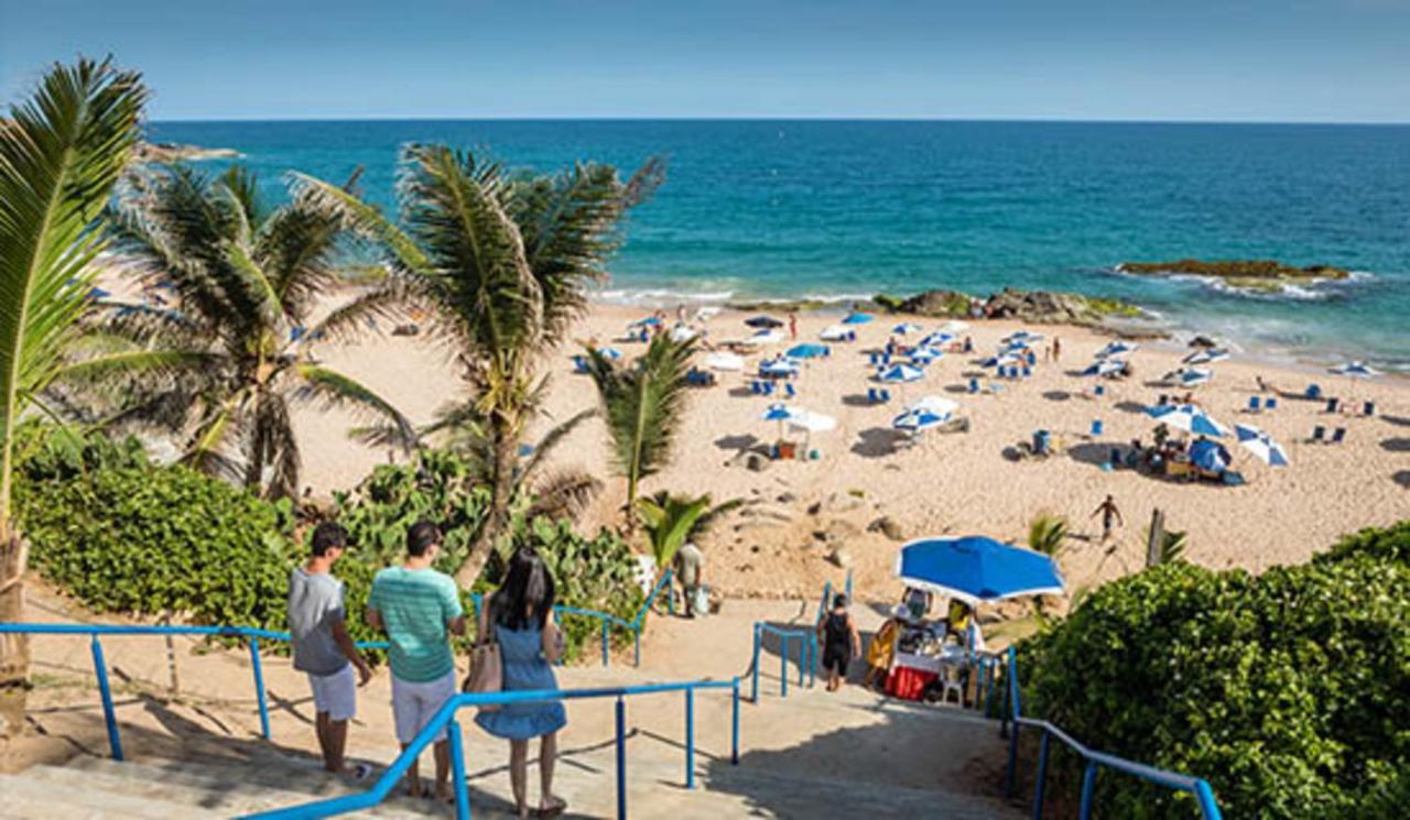 Flat Atlatic City Apart Hotel Barra Ondina Em Salvador da Bahia Exterior foto
