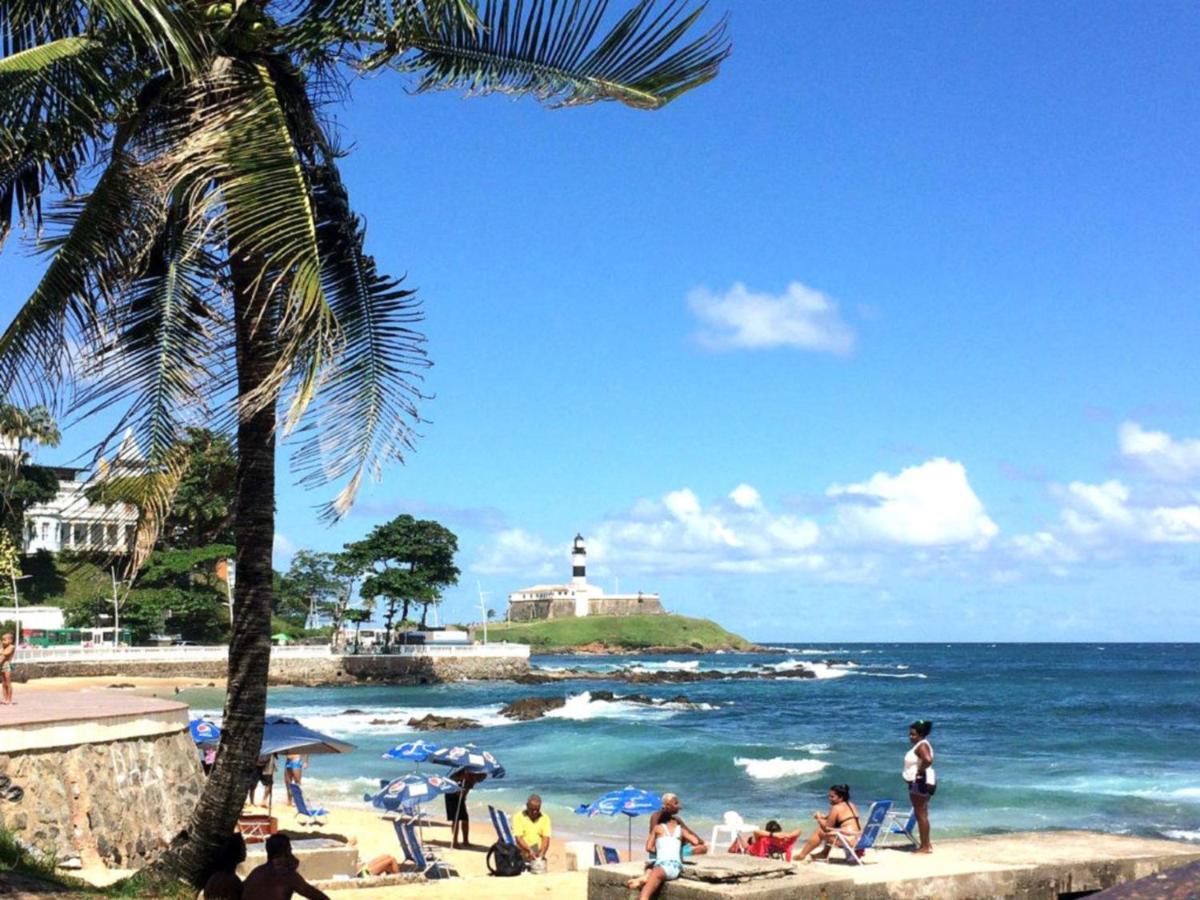 Flat Atlatic City Apart Hotel Barra Ondina Em Salvador da Bahia Exterior foto