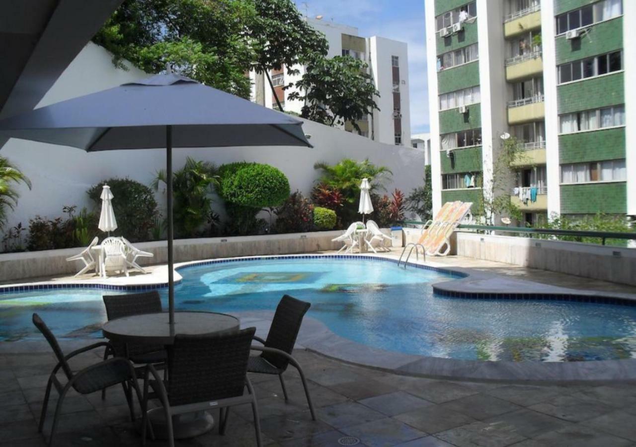 Flat Atlatic City Apart Hotel Barra Ondina Em Salvador da Bahia Exterior foto